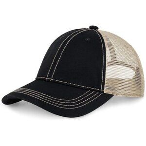 CHOK.LIDS Everyday Premium Washed Trucker Hat Unstructured Distressed Pigment
